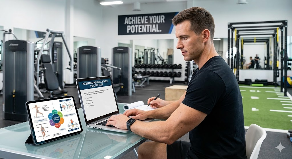 Integrated Personal Fitness Practice Exam Banner