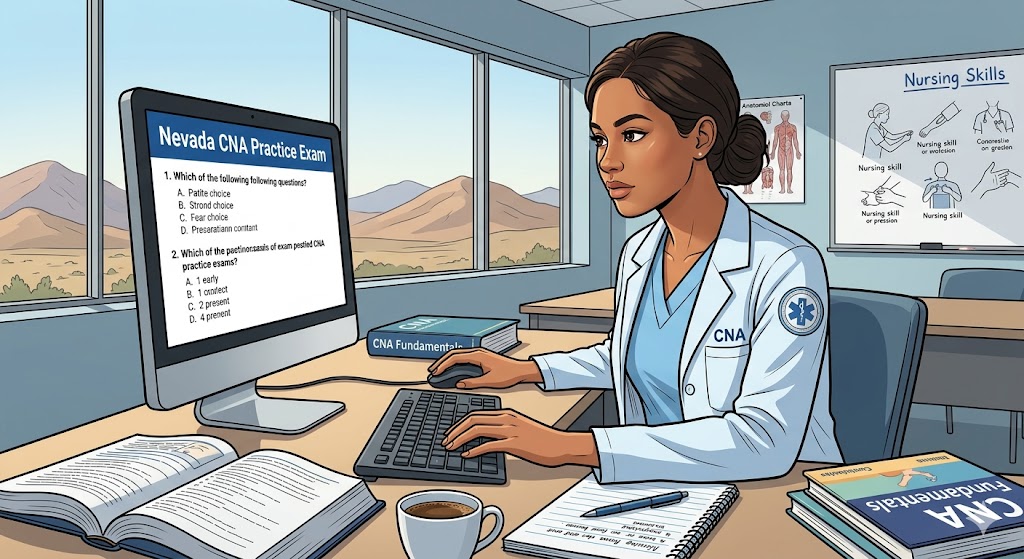 Nevada CNA Practice Exam Banner