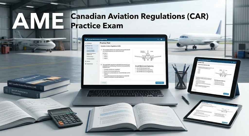 AME Canadian Aviation Regulations (CAR) Practice Test Banner