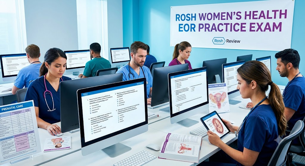 Rosh Women's Health End of Rotation (EOR) Practice Exam Banner