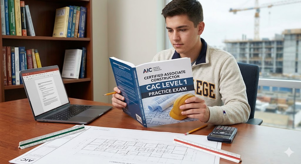 Certified Associate Constructor (CAC) Level 1 Practice Exam Banner