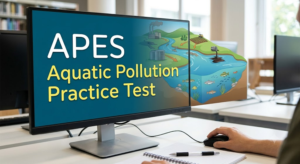 APES Aquatic Pollution Practice Test Banner