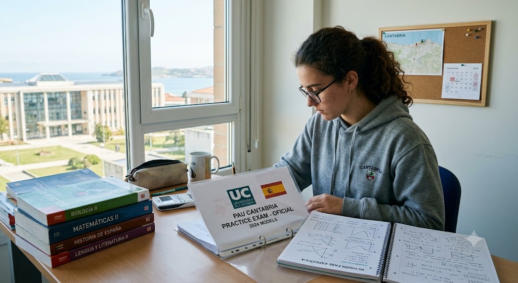 Cantabria PAU Practice Test & Exam Prep | Spain Banner