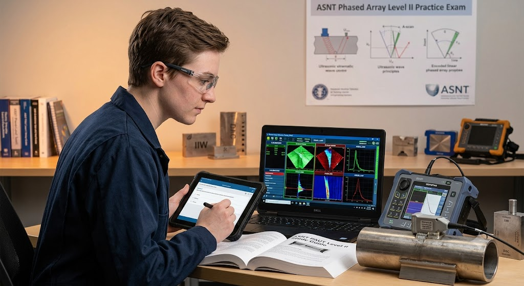 ASNT Phased Array Level II Practice Test Banner
