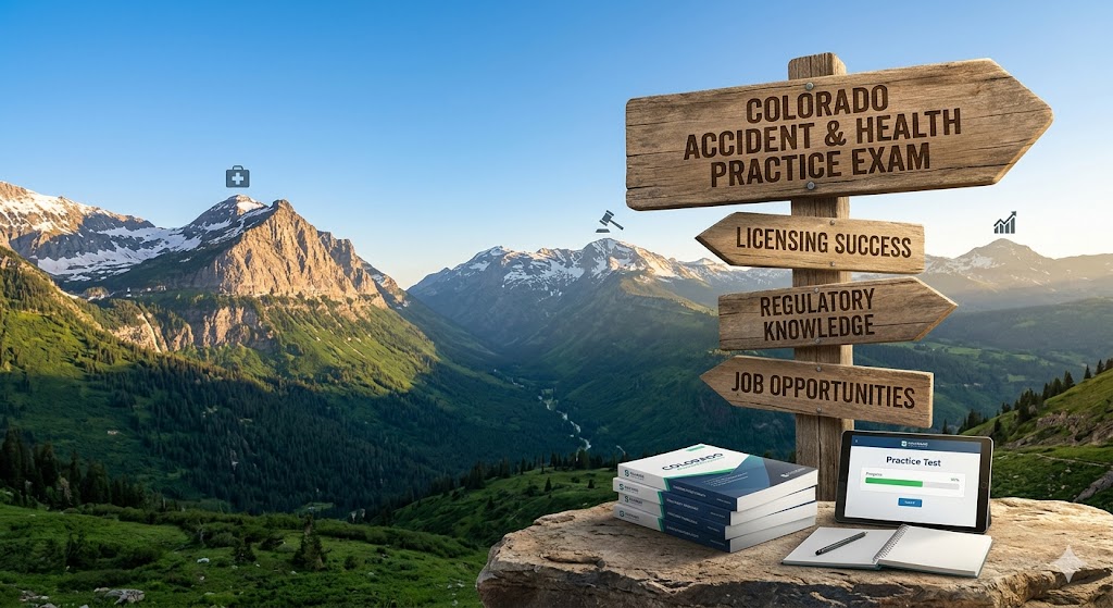 Colorado Accident & Health Laws State Practice Exam Banner