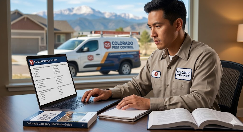 Colorado Category 304 Residential/Commercial Pest Control Qualified Supervisor (QS) Practice Test Banner