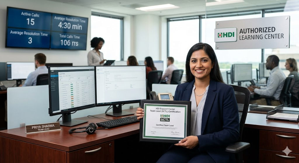HDI Support Center Team Lead (SCTL) Certification Standards Practice Test Banner