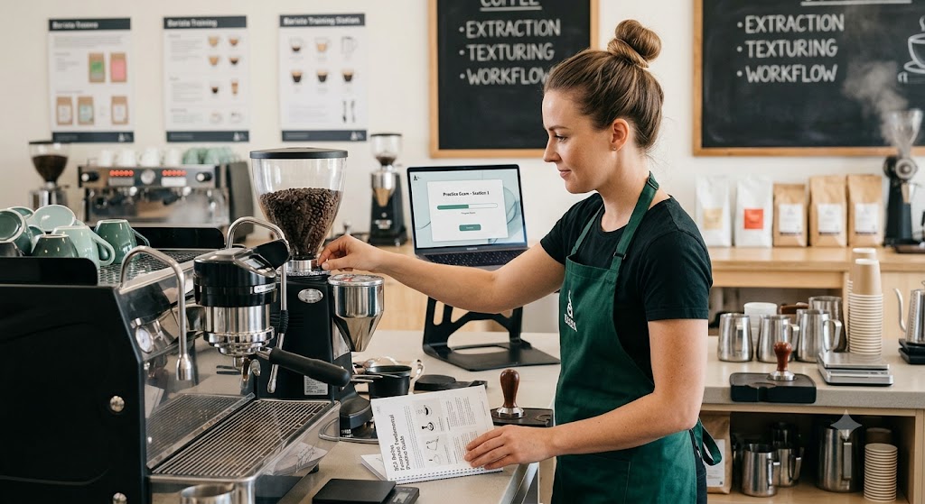 SCA Barista Fundamental Practice Test Banner