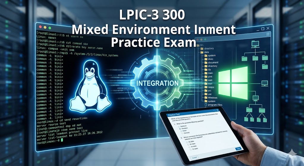 LPIC3 300 Mixed Environment Practice Test Banner