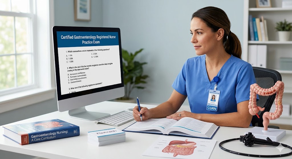 Certified Gastroenterology Registered Nurse Practice Exam Banner