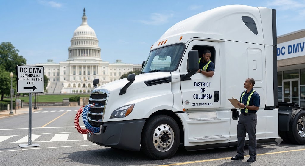 District Of Columbia CDL Air Brakes Practice Test Banner
