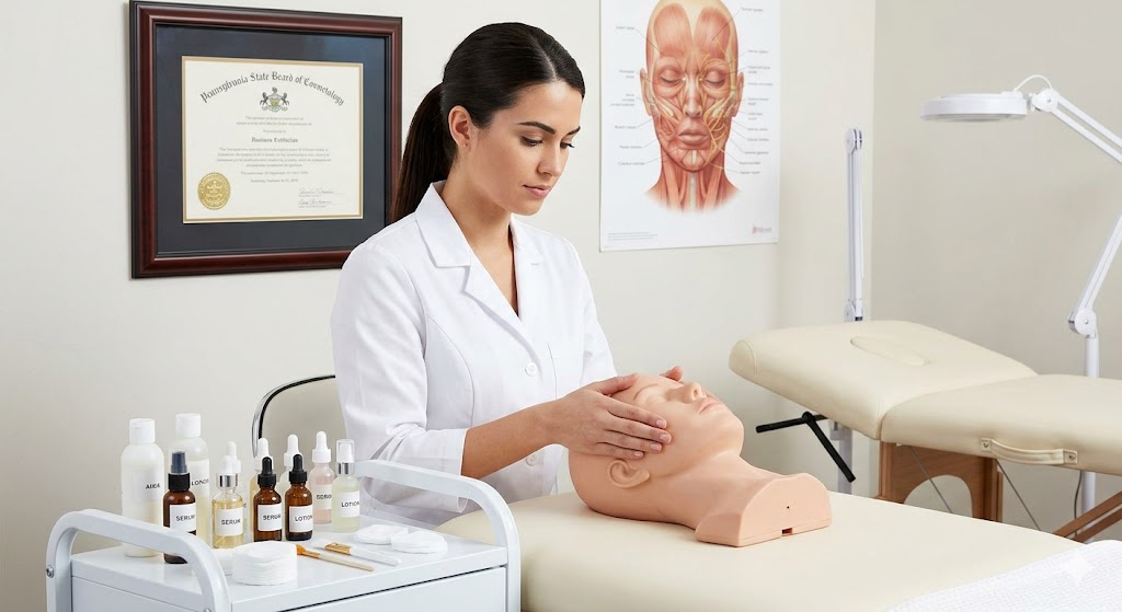 Pennsylvania Esthetician State Board Practice Exam Banner