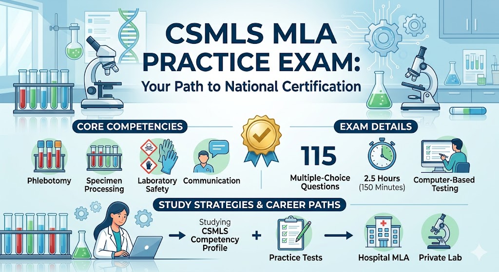 CSMLS Medical Laboratory Assistants (MLA) Practice Exam Banner