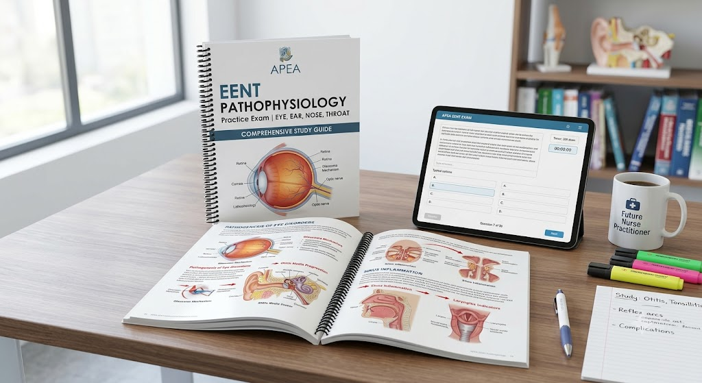 APEA Pathophysiology – Eye, Ear, Nose & Throat (EENT) Practice Exam Banner
