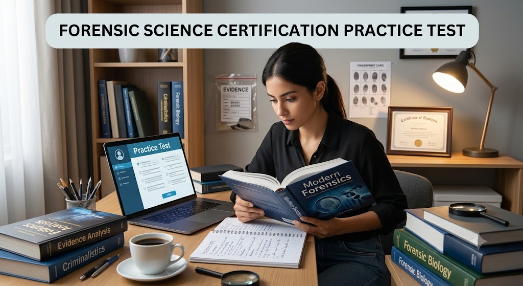 Forensic Science Practice Test & Exam Prep Banner