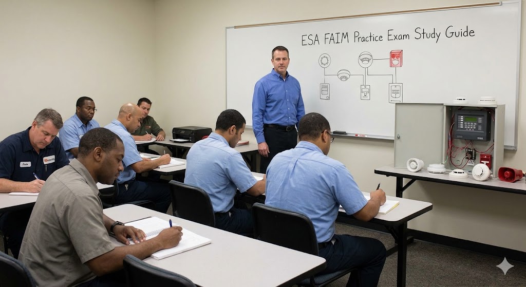 ESA Fire Alarm Installation Methods (FAIM) Practice Test Banner