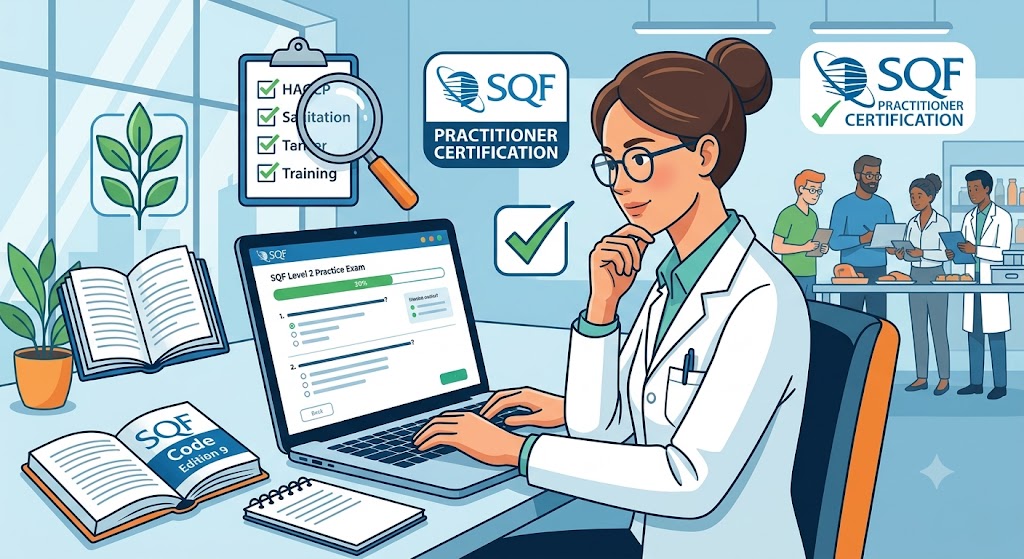 Safe Quality Food (SQF) Practitioner Certification Practice Test Banner