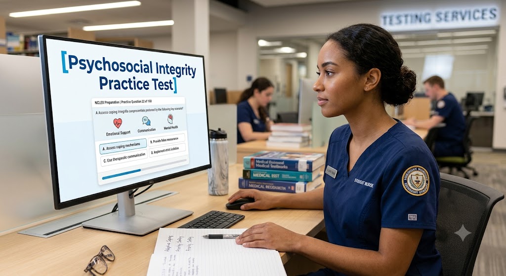 Psychosocial Integrity Practice Test Banner