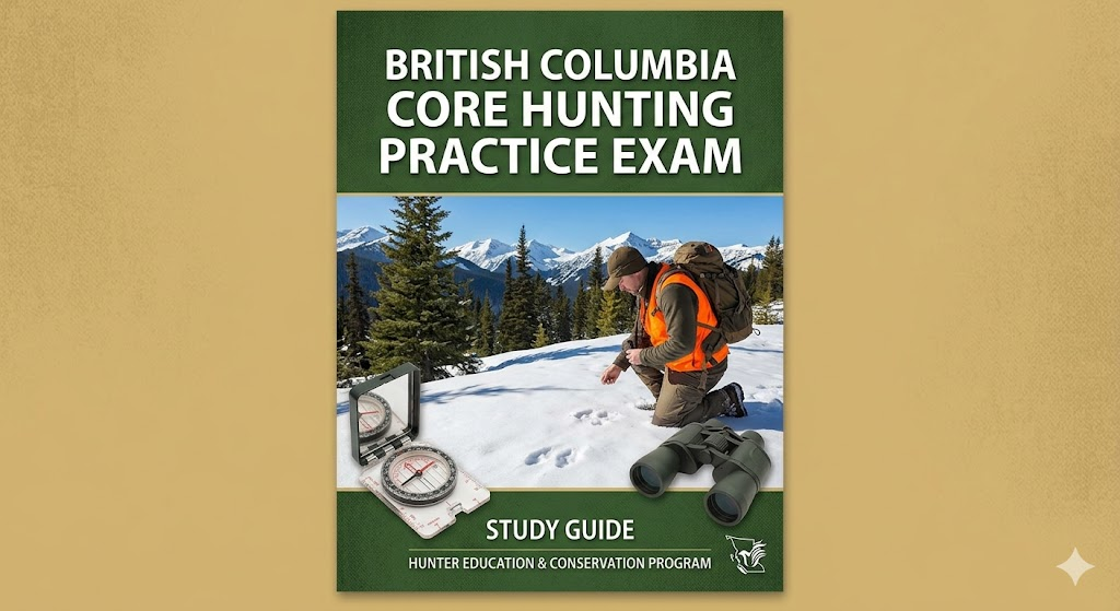 British Columbia CORE Hunting Practice Exam Banner