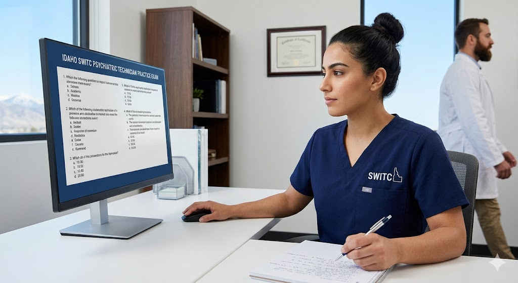 Idaho SWITC Psychiatric Technician Practice Exam Banner