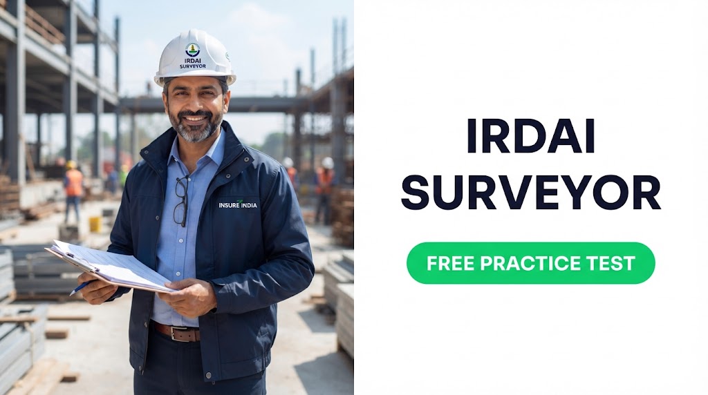 IRDAI Surveyor Exam Prep & Practice Tests | India Banner