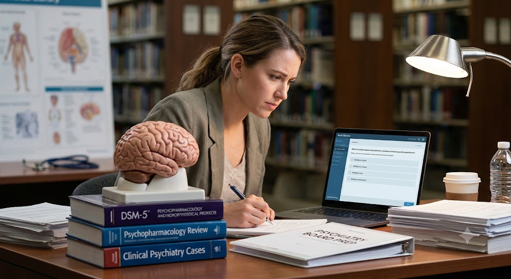 Rosh Psychiatry Board Practice Exam Banner