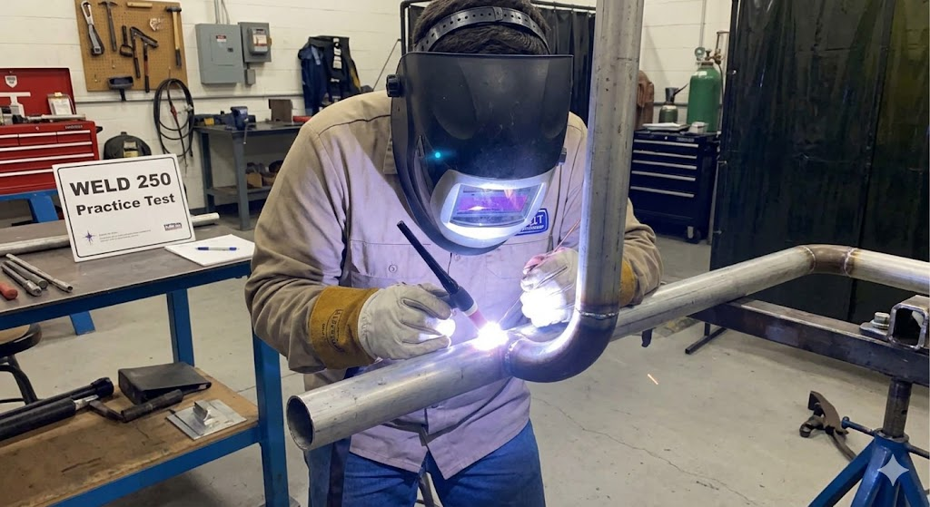 Gas Tungsten Arc Welding (GTAW) WELD 250 Practice Test Banner