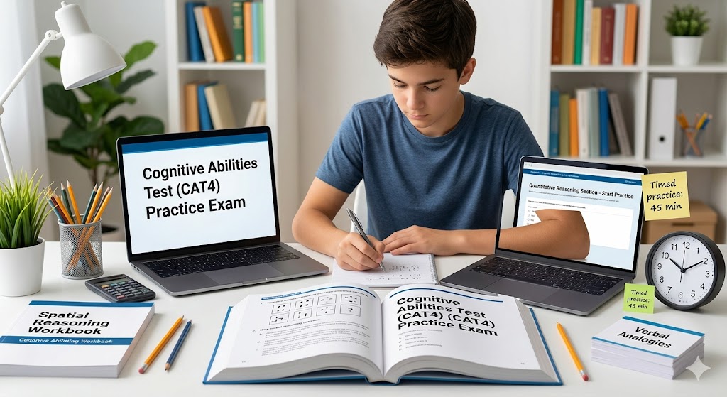 Cognitive Abilities Test (CAT4) Practice Exam Banner