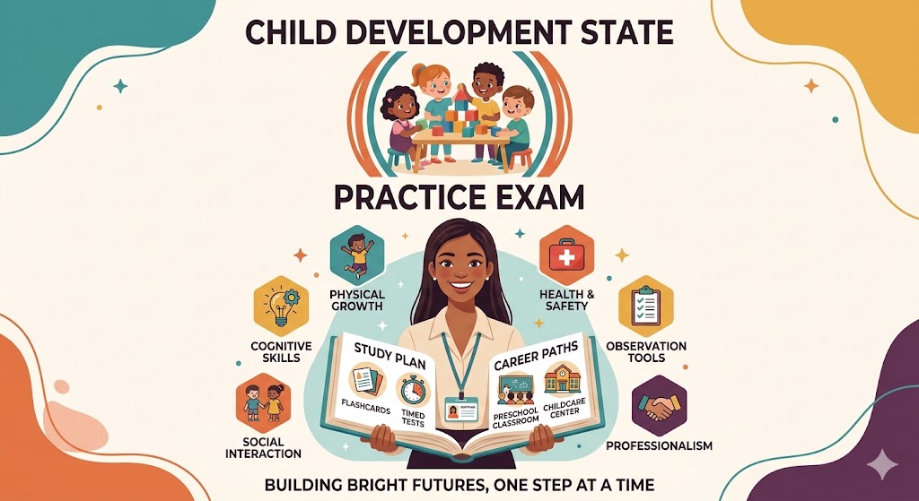 Child Development State Practice Test Banner