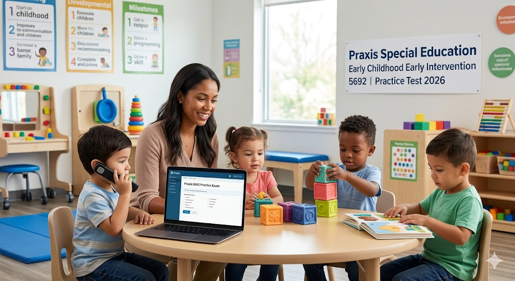 Praxis Special Education Early Childhood Early Intervention 5692 Practice Test 2026 | Exam Prep Questions Banner