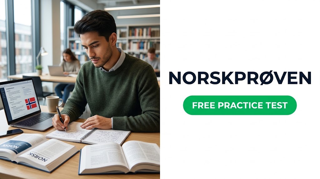 Norwegian Proficiency Practice Test & Exam Prep Banner