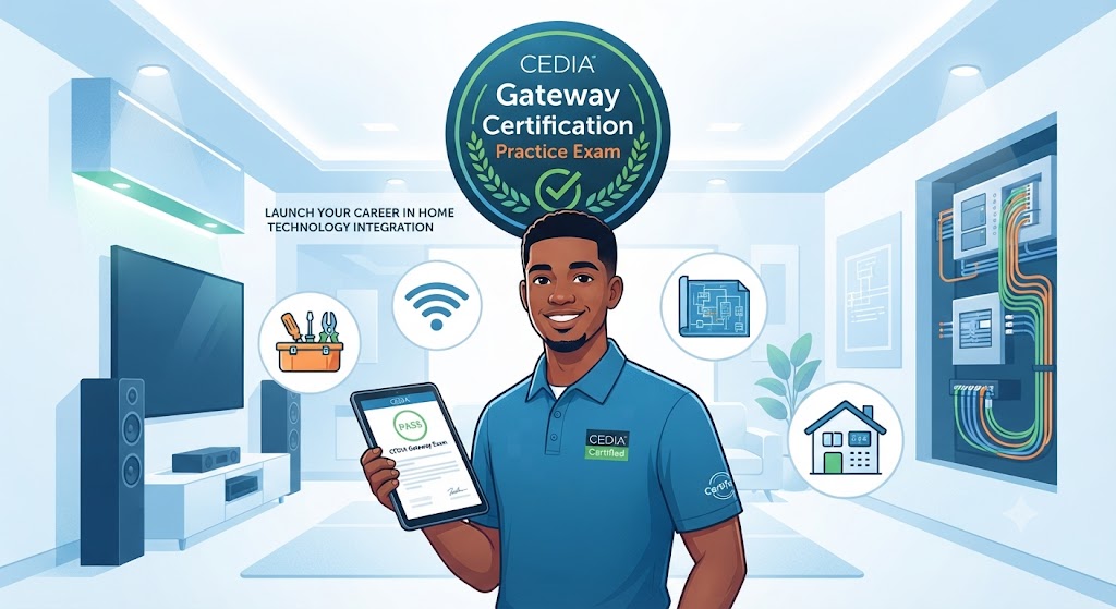 CEDIA Gateway Pactice Exam Banner