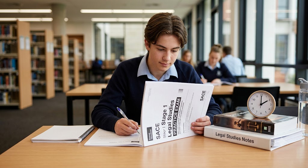SACE Stage 1 Legal Studies Practice Exam Banner