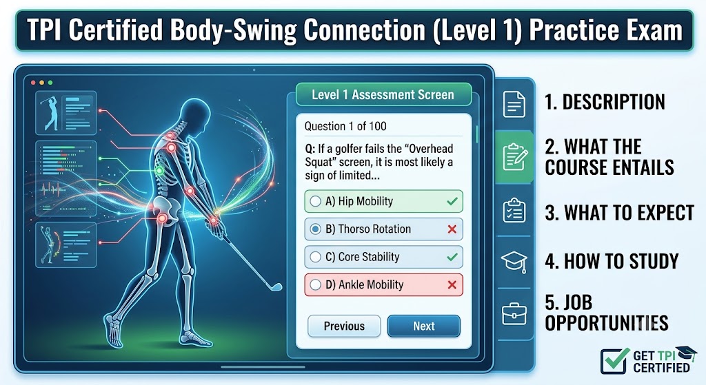 TPI Certified Body-Swing Connection (Level 1) Practice Test Banner