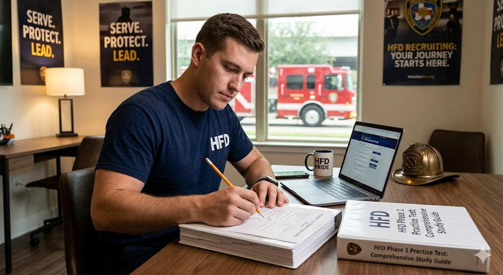 Houston Fire Department (HFD) Phase 1 Practice Test Banner