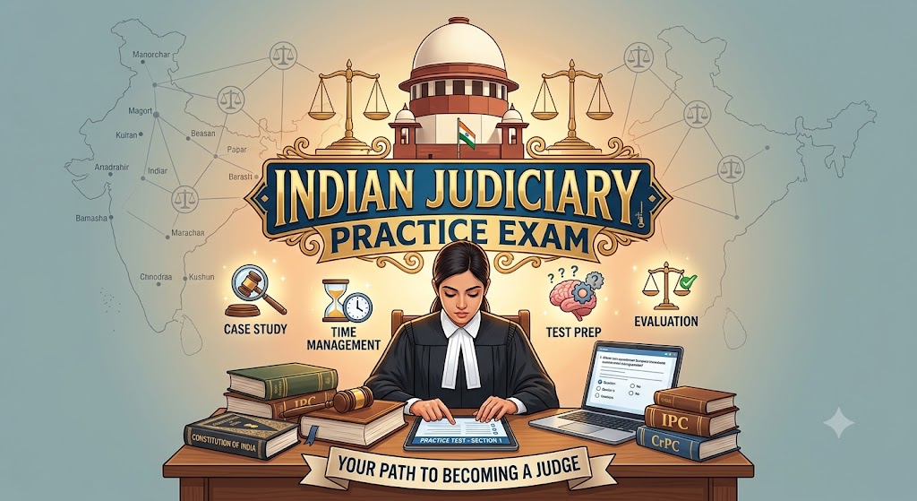 Judiciary Recruitment Practice Test & Exam Prep | India Banner