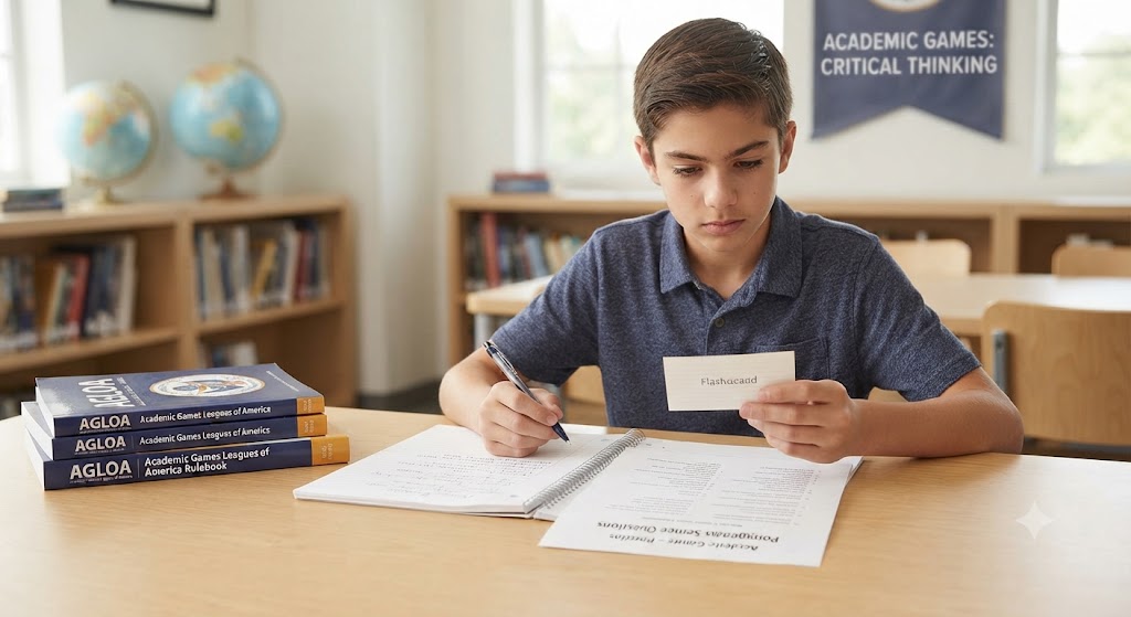 Academic Games Propaganda Section E Practice Test Banner