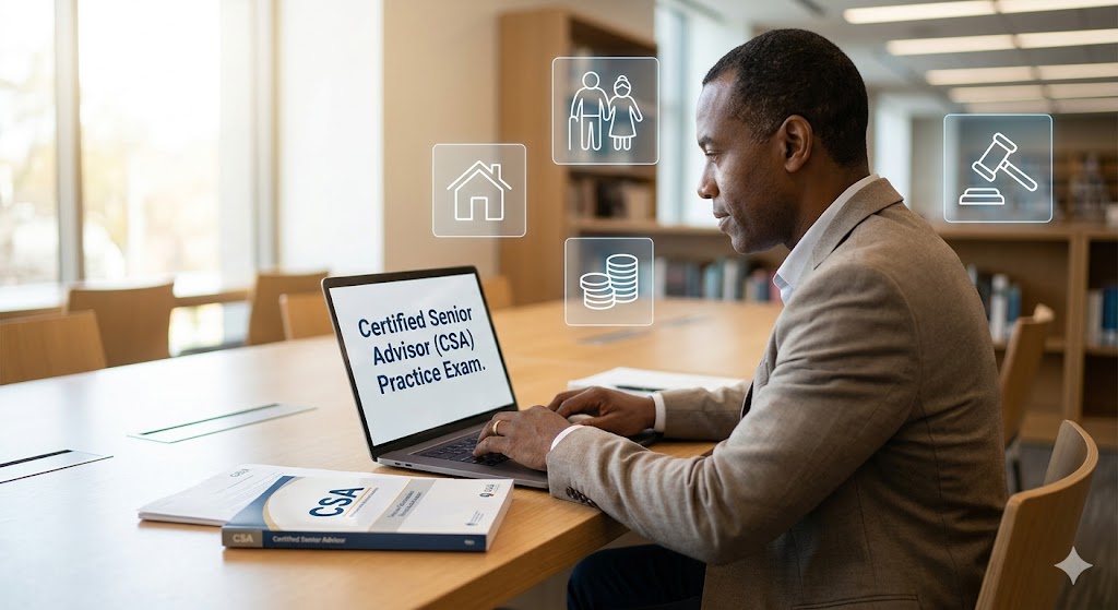 Certified Senior Advisor (CSA) Practice Test Banner