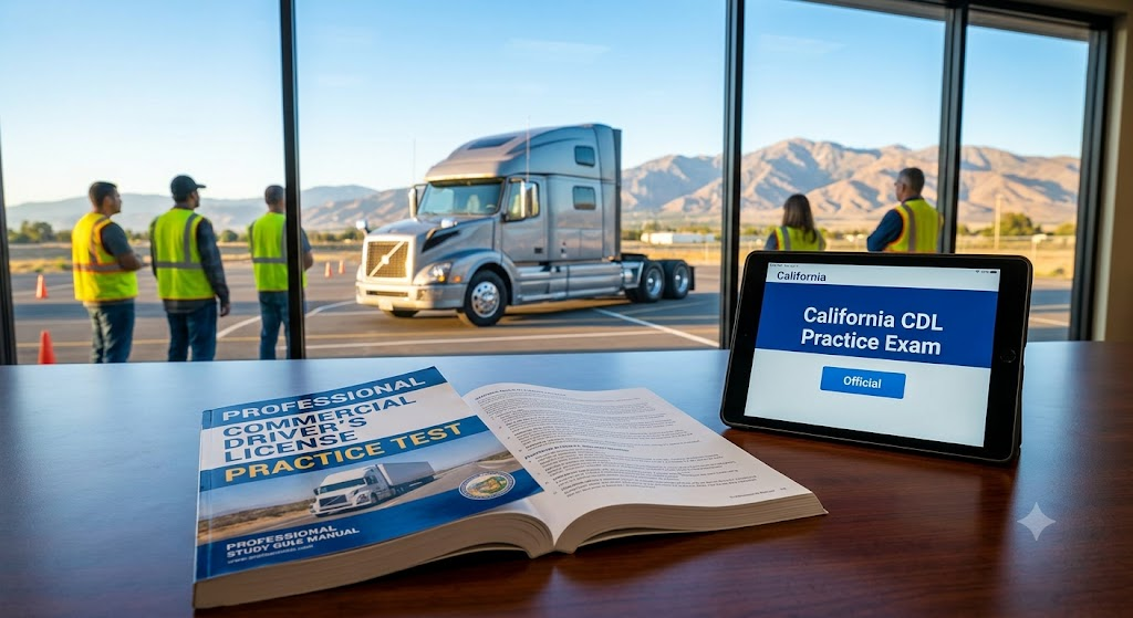 California CDL Practice Test Banner