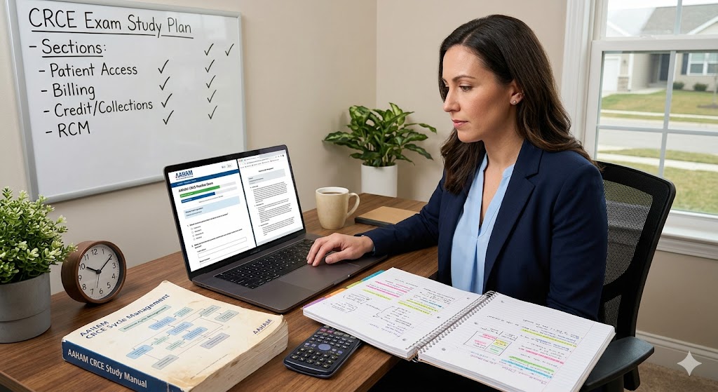 AAHAM CRCE Practice Exam Guide Banner