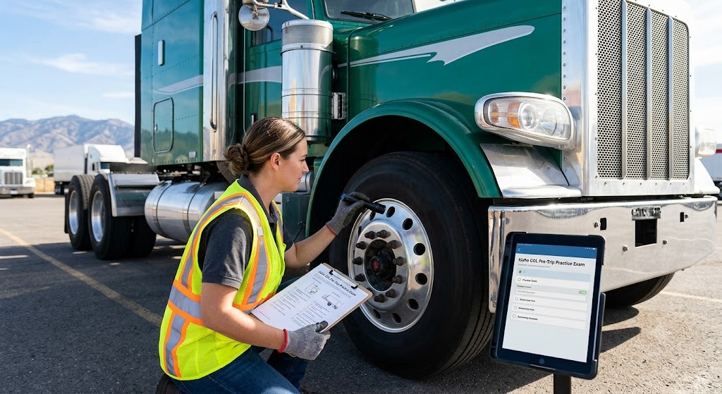 Idaho CDL Pre-Trip Practice Test Banner