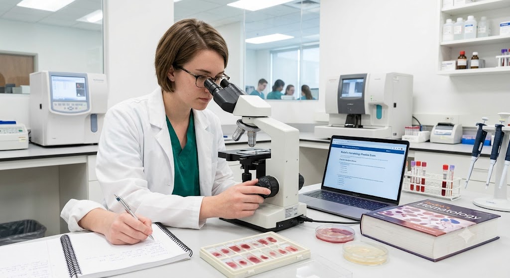 Rodak's Hematology Practice Exam Banner