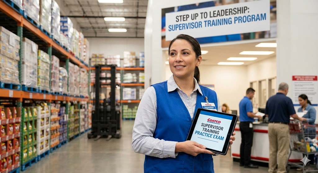 Costco Supervisor Training Practice Test Banner