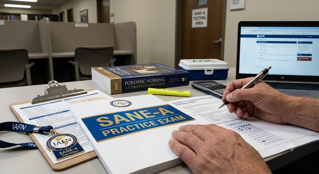 SANE-A Practice Exam Banner