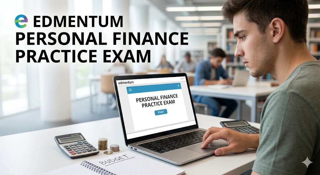 Edmentum Personal Finance Practice Exam Banner