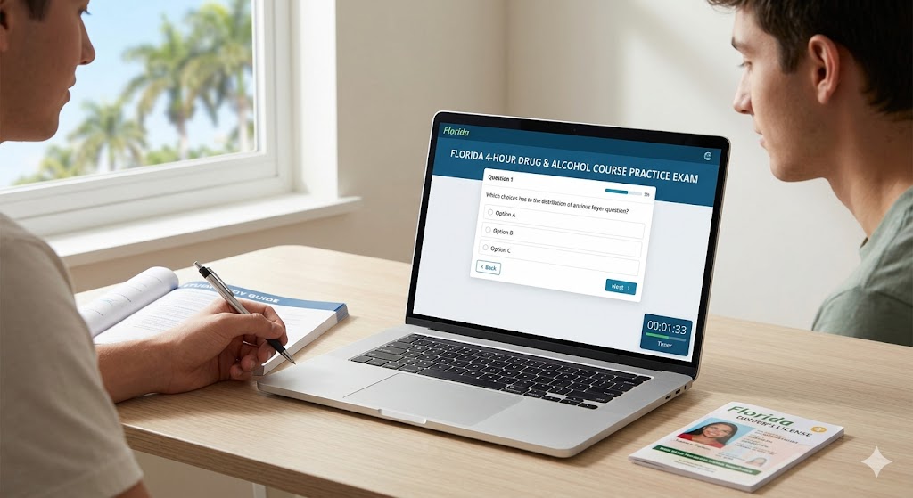 Florida 4-Hour Drug and Alcohol Course Practice Test Banner