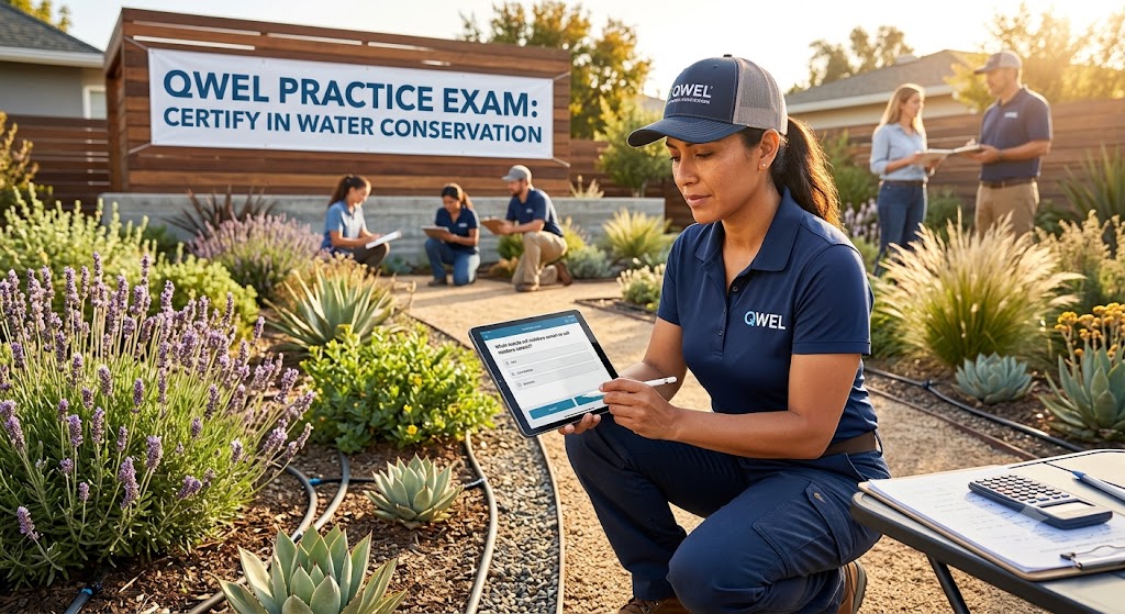 Qualified Water Efficient Landscaper (QWEL) Practice Exam Banner