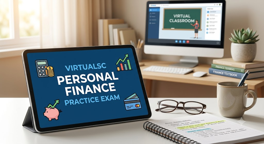 VirtualSC Personal Finance Practice Exam Banner