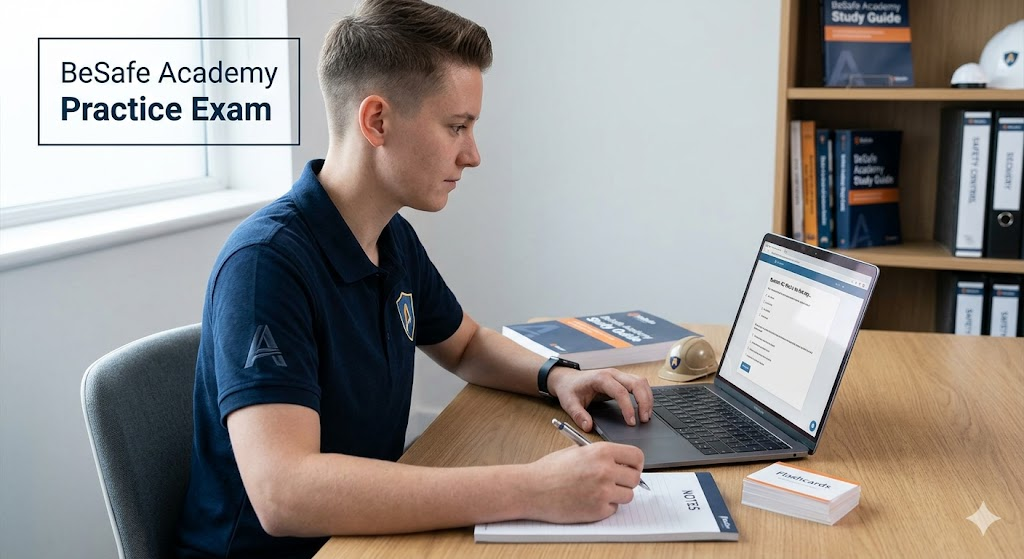 BeSafe Academy Practice Test Banner