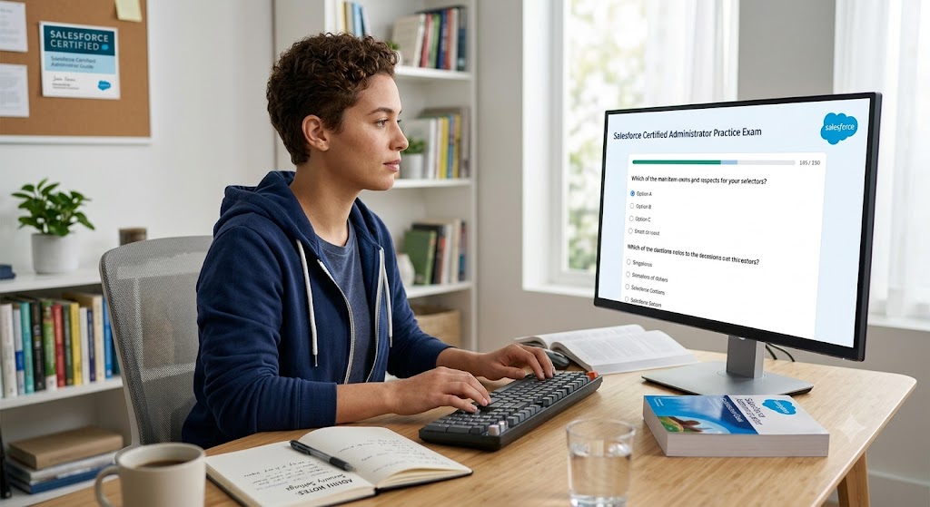 Salesforce Admin Certification Practice Test Banner